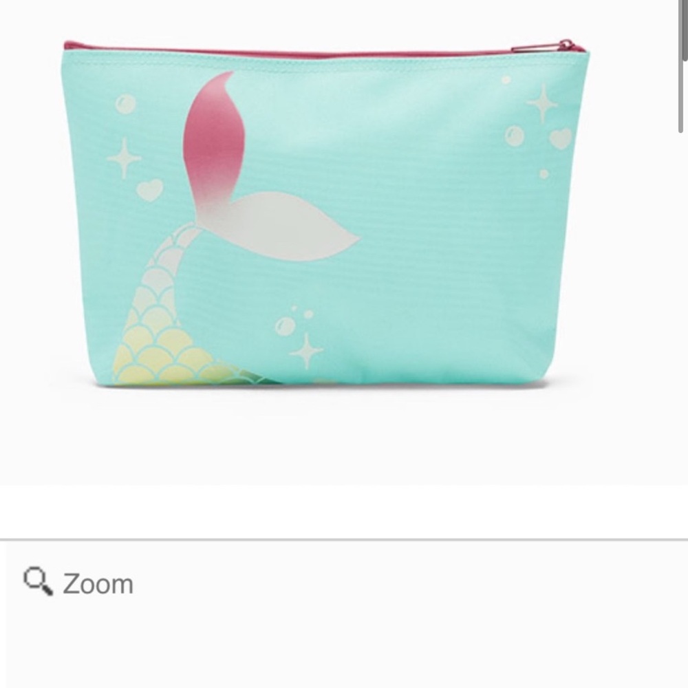 Thirty-One Mermaid Magic Medium Zipper Pouch. New